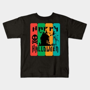 Happy Spooky Halloween Kids T-Shirt